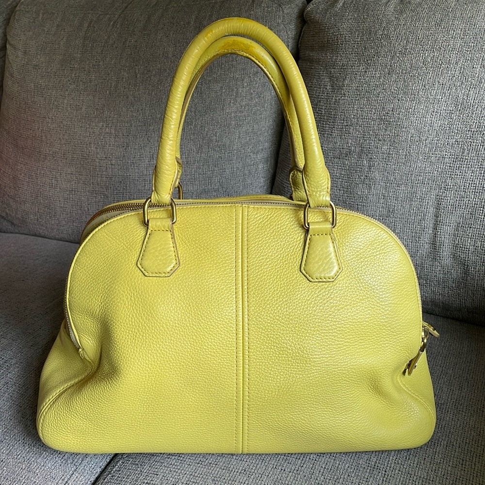 J. Crew Biennial Satchel in Yellow
